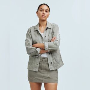 Madewell Gray Jean Jacket